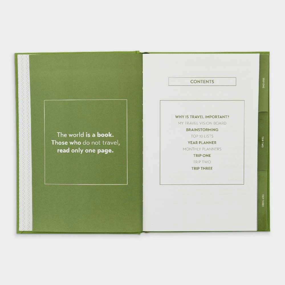 3 Otto A5 Undated Travel Planner, 3 of 10