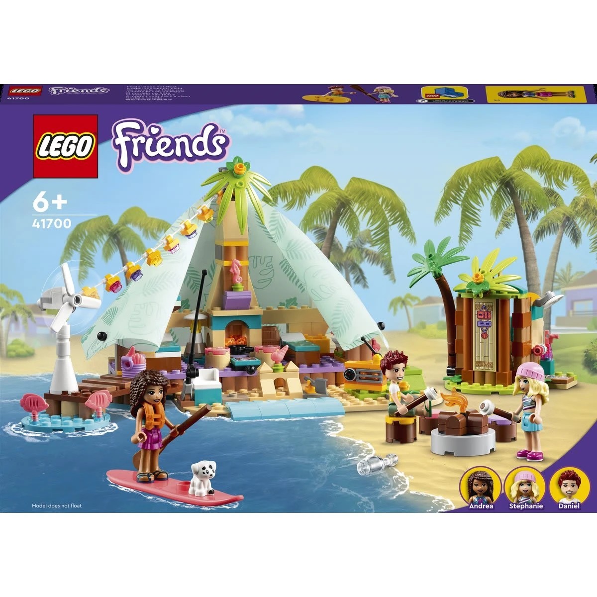 1 LEGO Friends Beach Glamping 41700, 1 of 9