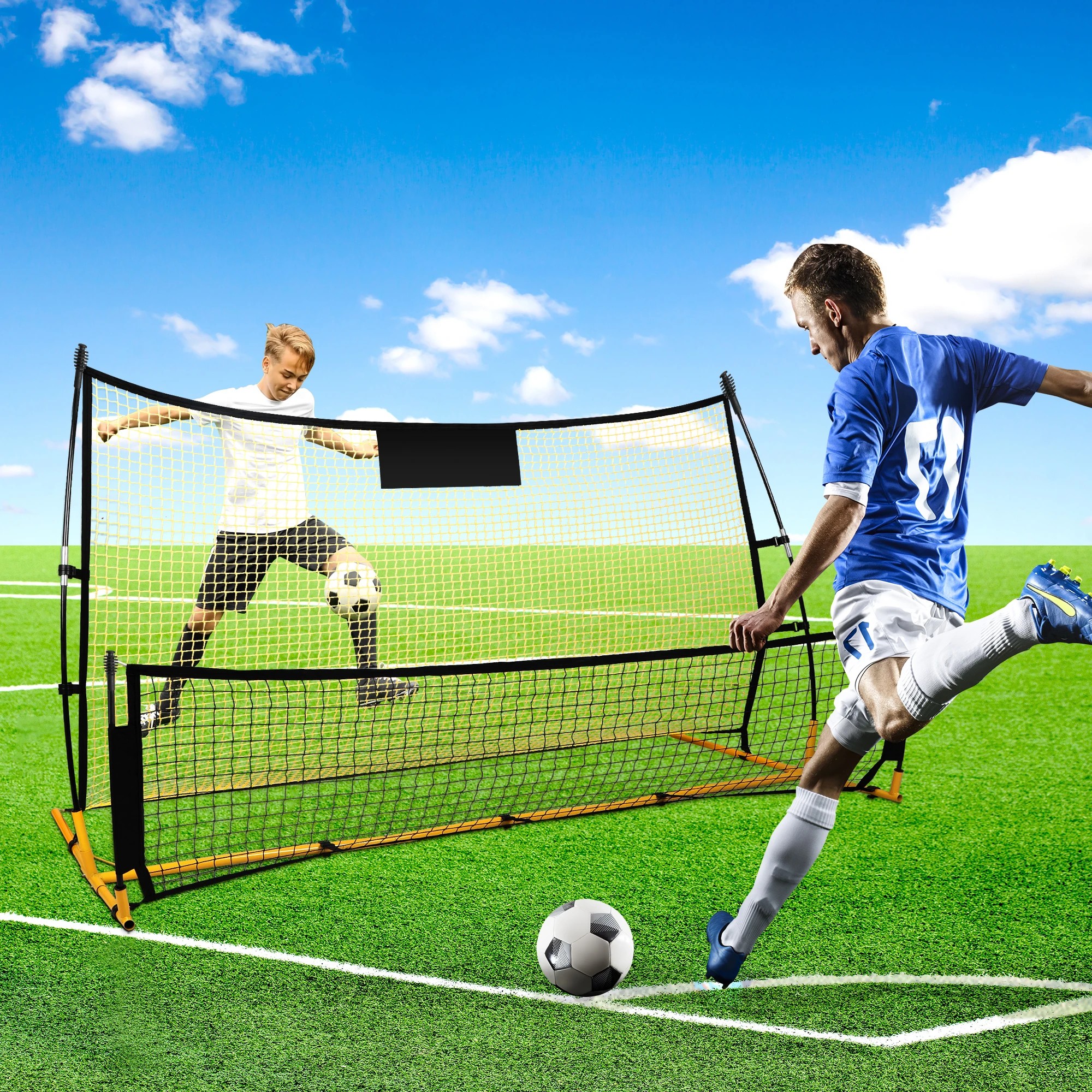 7 Centra Soccer Rebounder Net Portable Volley Training Outdoor Football Pass Goal, 7 of 7