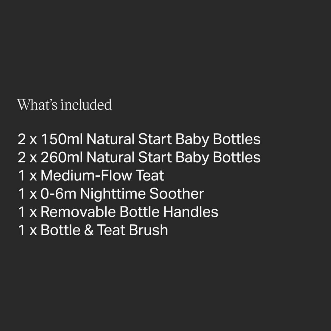 7 8 Piece Tommee Tippee Natural Start Newborn Starter Set, 7 of 8