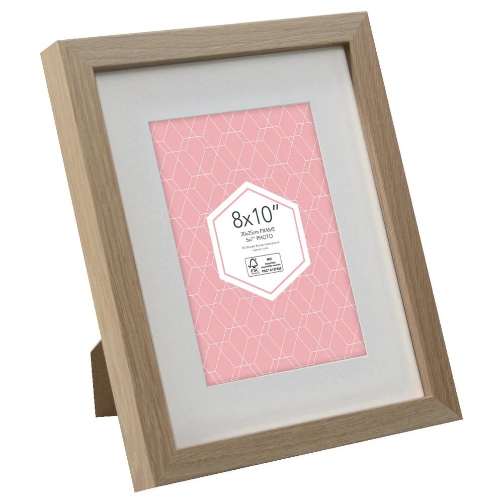 5 Promenade 8x10" Frame Oak, 5 of 5