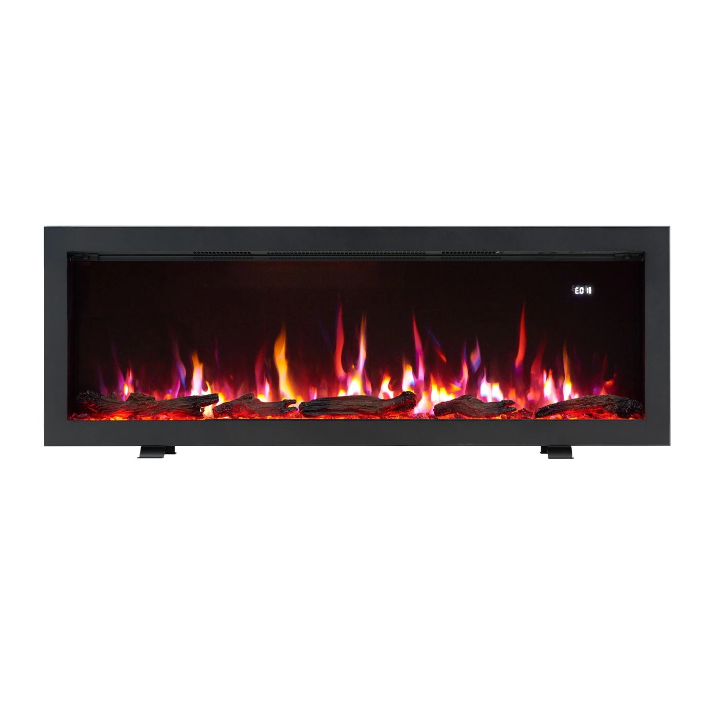 6 Moda Living Aria 50 inch Electric Fireplace - Black, 6 of 7