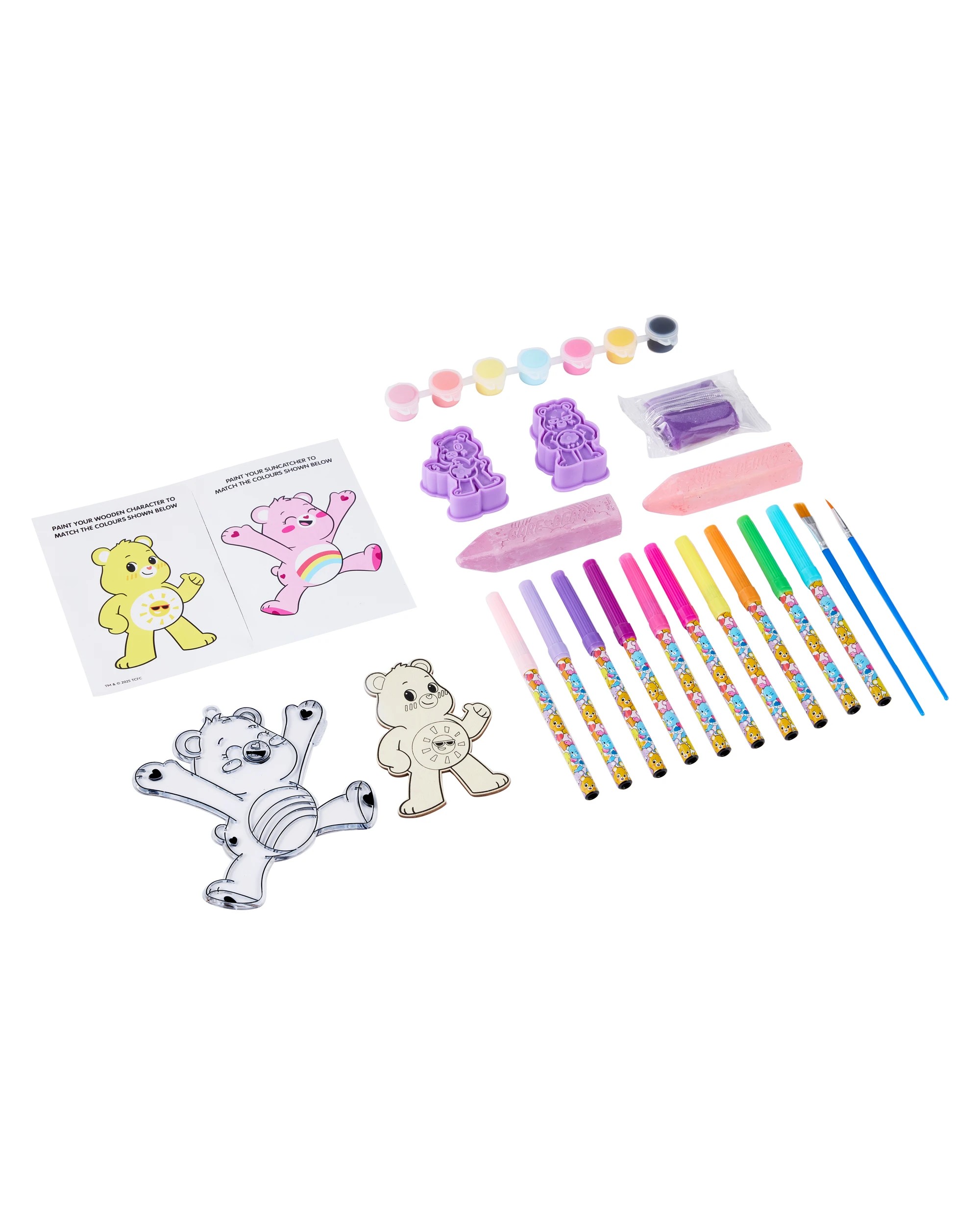 3 25 Piece Care Bears Super Activity Art Bucket, 3 of 8