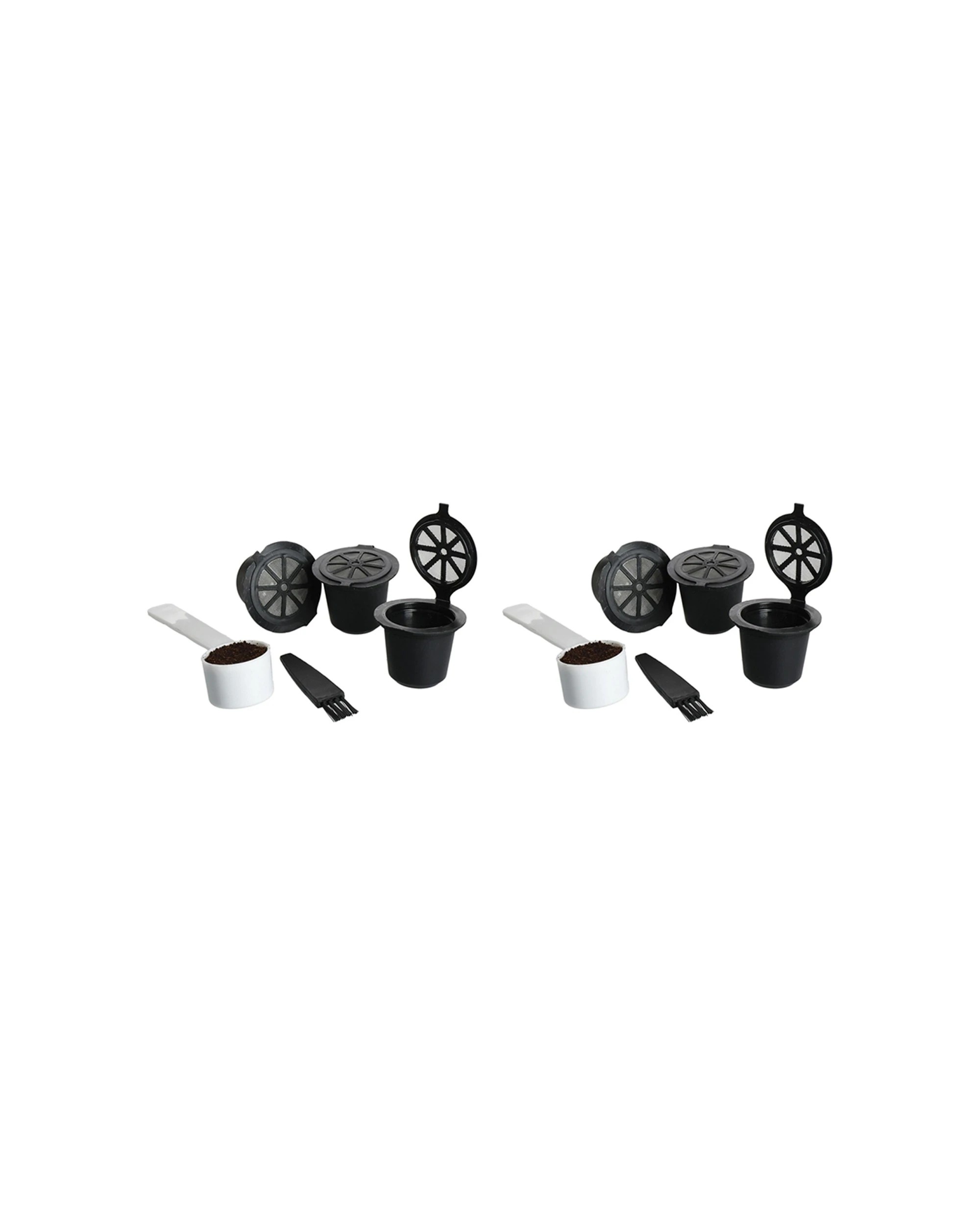 1 La Cafetiere 6pc 11.5cm Reusable Coffee Pods For Nespresso Machines - Black, 1 of 5
