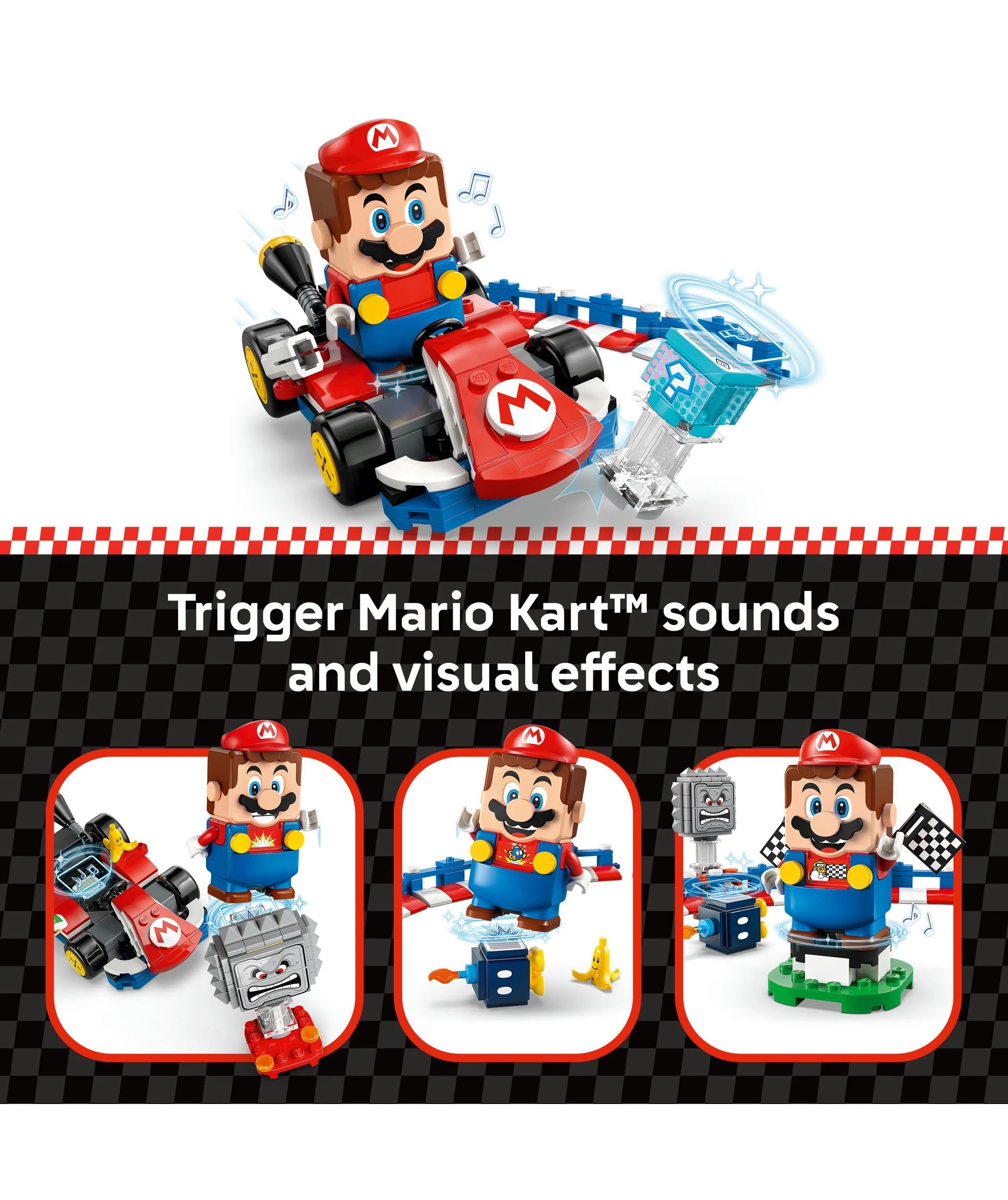 5 LEGO Super Mario: Mario Kart  Interactive LEGO Mario & Standard Kart 72043, 5 of 10
