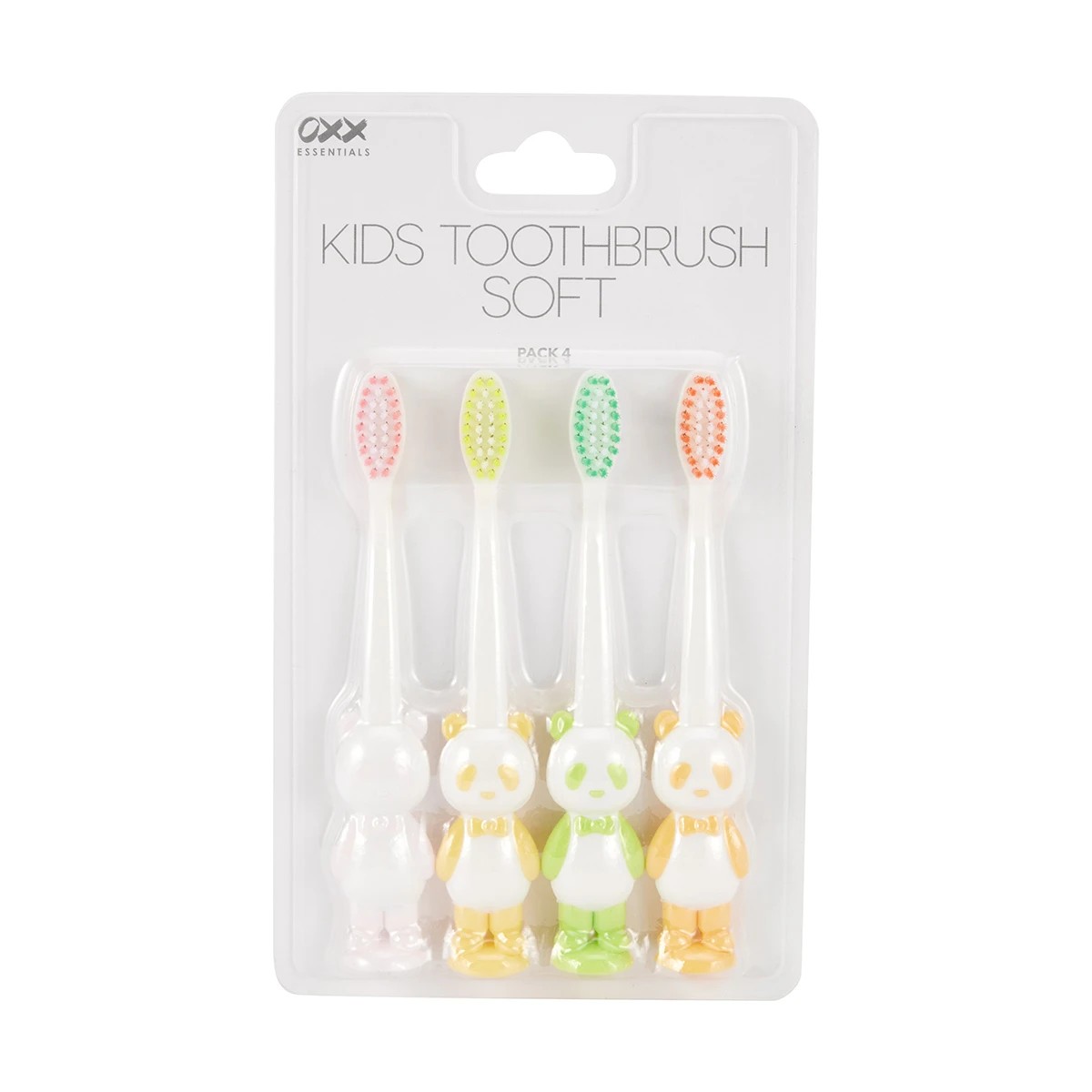 6 OXX Essentials 4 Pack Kids Soft Toothbrush, 6 of 6