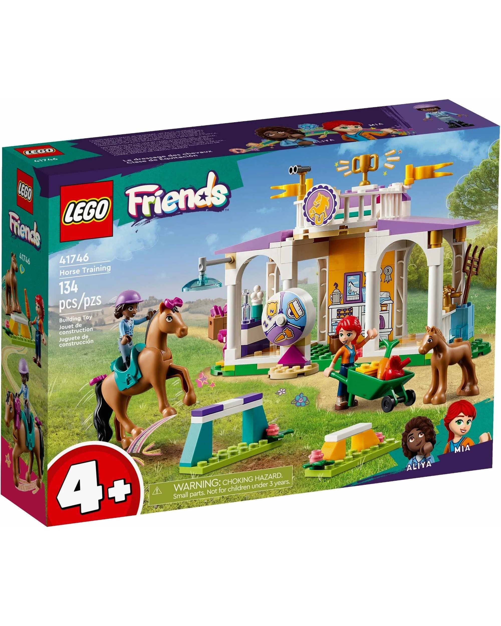 1 LEGO Friends Series 41746 Riding School, 1 of 5