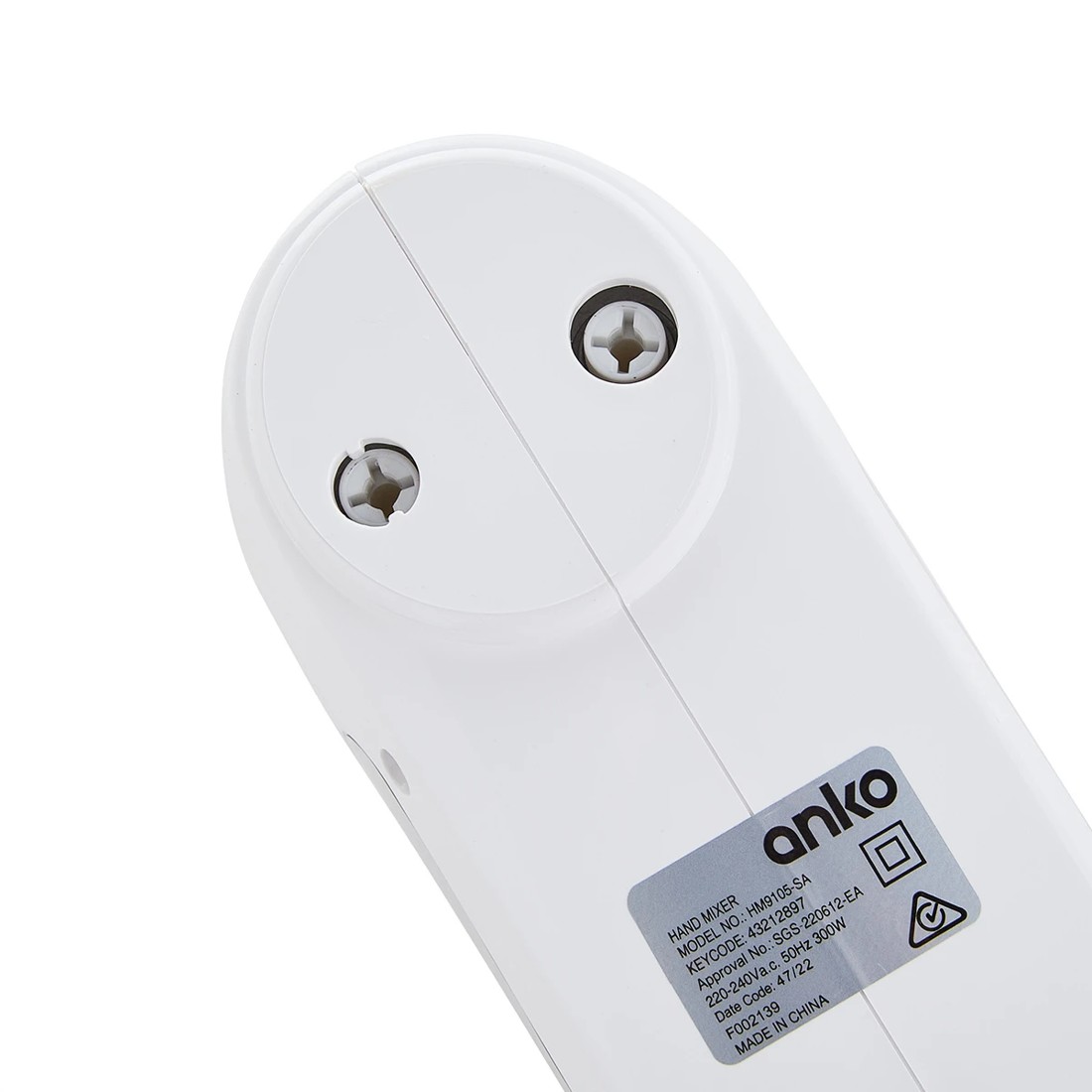 3 Hand Mixer - White, 3 of 8