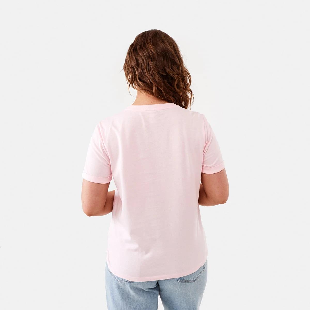 3 Short Sleeve Australian Cotton T-shirt Blsin Pink, 3 of 6