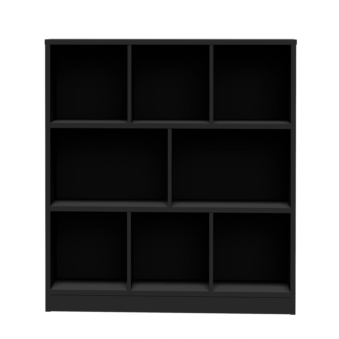 6 Oikiture Bookshelf Bookcase Display Shelves Unit Storage Organizer Stand
 - Black, 6 of 9