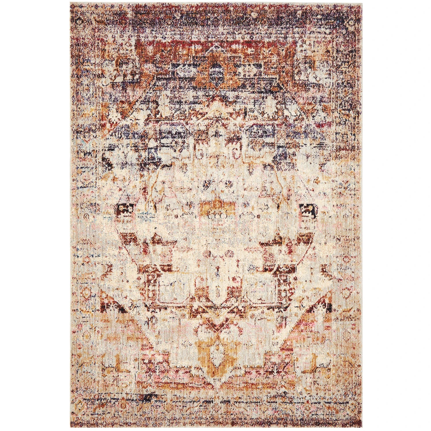 2 Common Ground Rugs Isadora 258 230x160cm - Medium Transitional Rug - Natural, 2 of 7