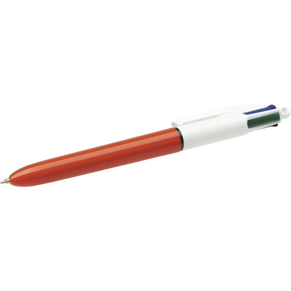 6 BIC 4 Colours Retractable Ballpoint Pen 0.7mm, 6 of 6