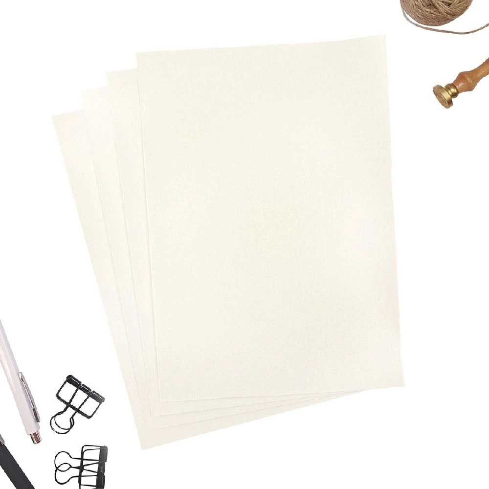 3 Quill Sculptured 80gsm A4 Paper Linen 25 Pack, 3 of 3