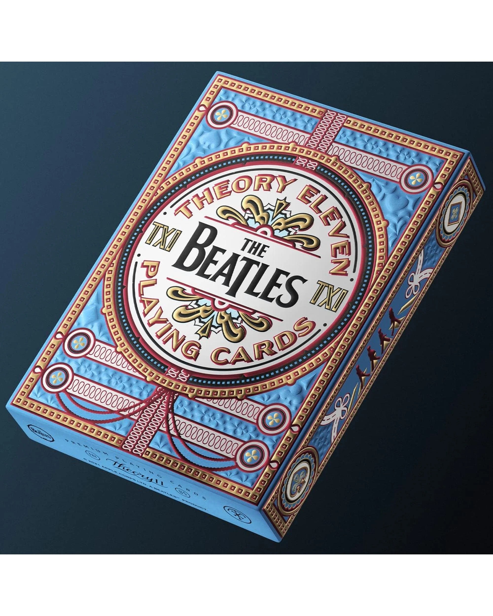 2 Theory 11 The Beatles Blue Playing Cards - Blue, 2 of 10