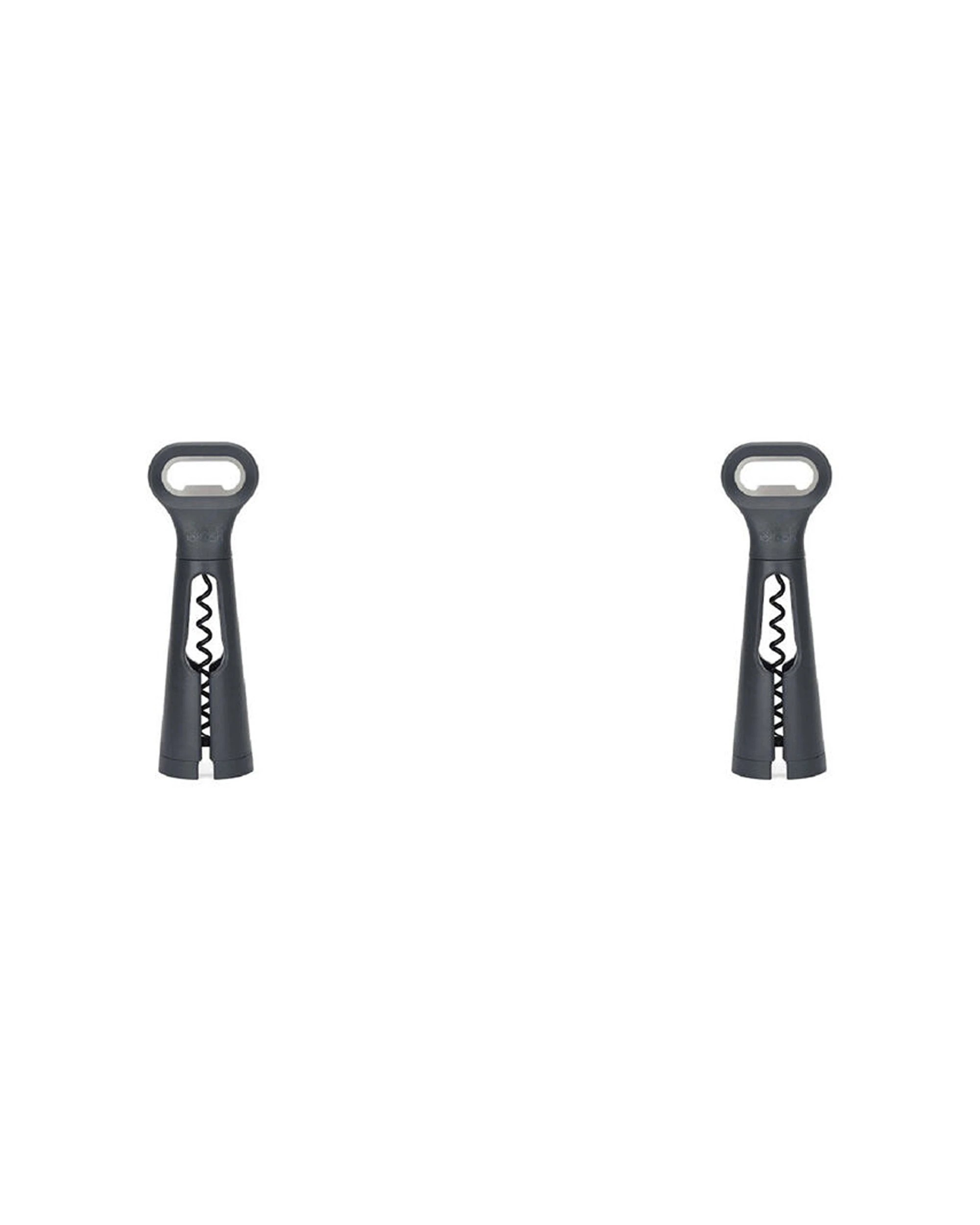 1 Joseph Joseph BarStar 3-in-1 Corkscrew Bottle Opener 2PK Compact Design - Grey, 1 of 5