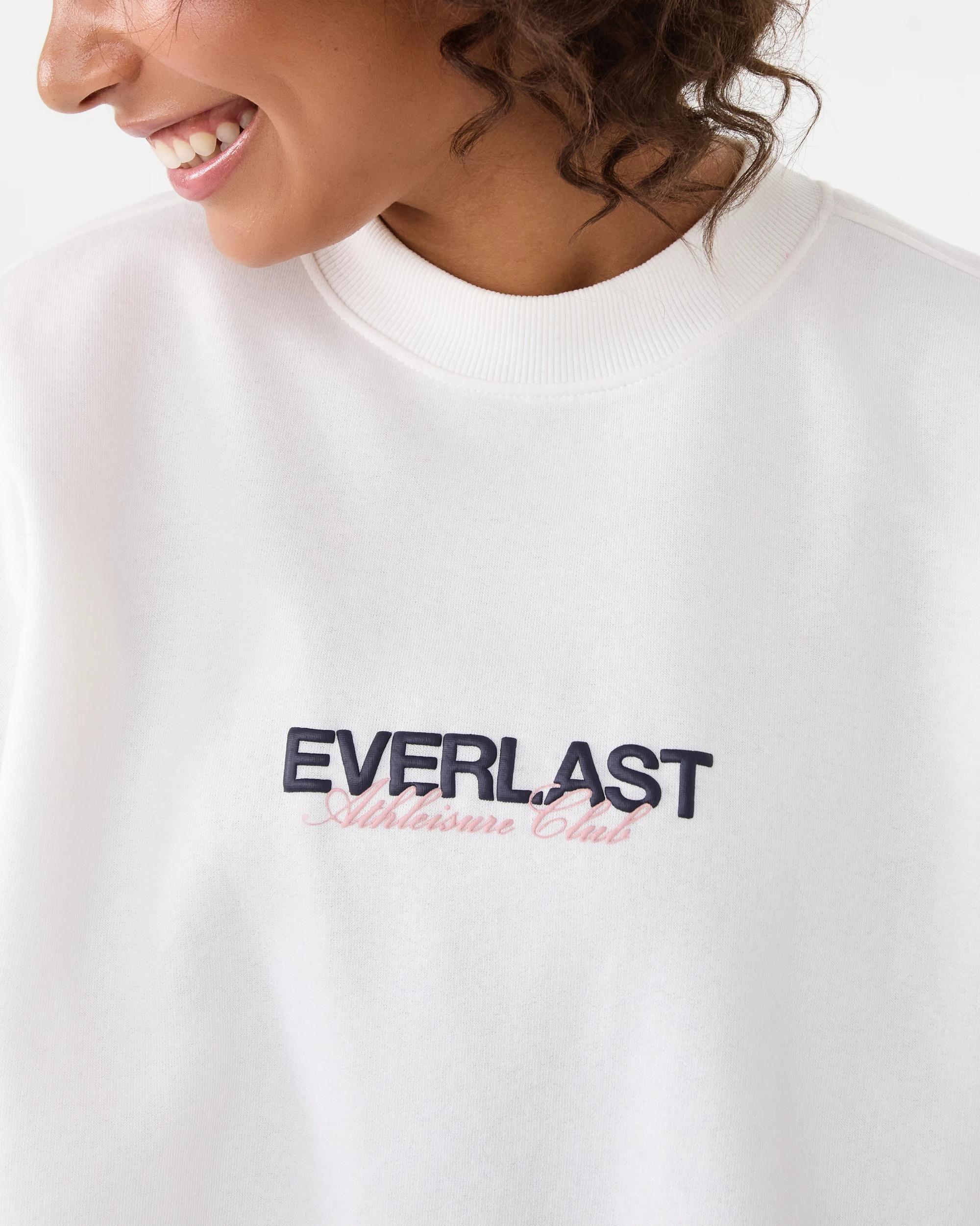 6 Everlast Womens Colourblock Sweatshirt Mrshmallow, 6 of 7