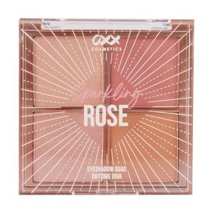 OXX Cosmetics Sparkling Rose Eyeshadow Quad Set - Daytime Diva