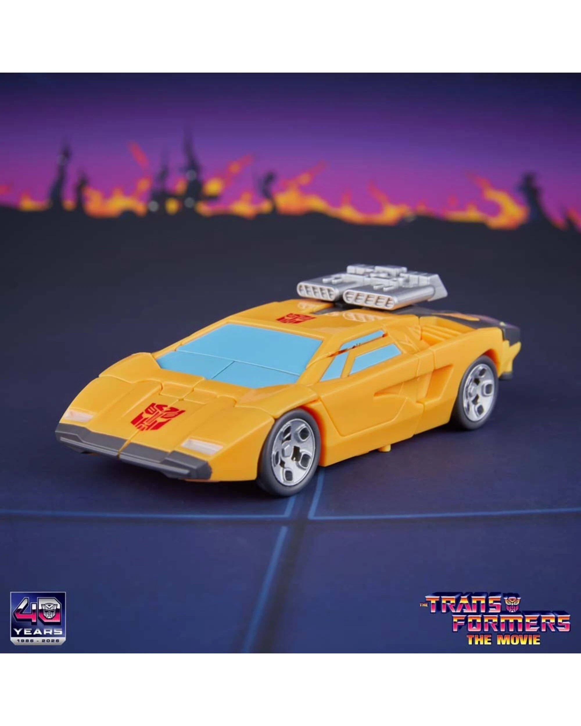 4 Transformers Studio Series The Transformers: The Movie Deluxe Class Sunstreaker Action Figure, 4 of 4