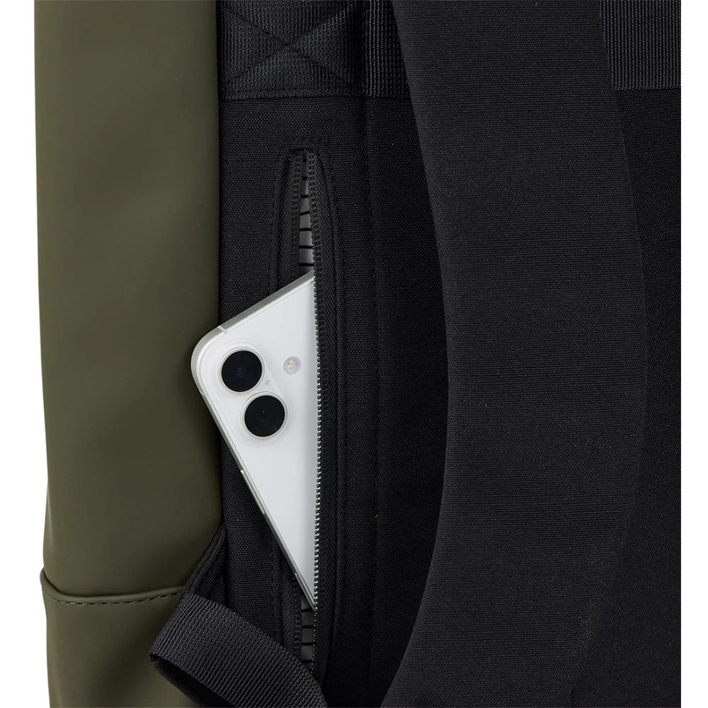 5 Otto On The Go Roll Top Backpack Green, 5 of 10