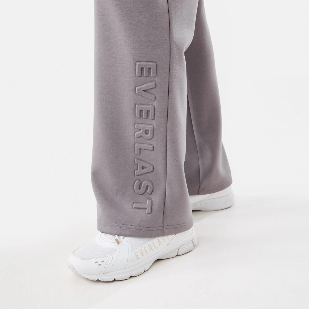 6 Everlast Womens Scuba Trackpants Deep Taupe, 6 of 7