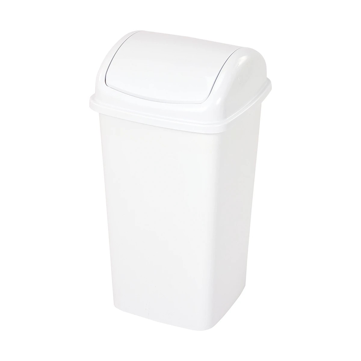 1 27L Swing Top Bin - White, 1 of 7