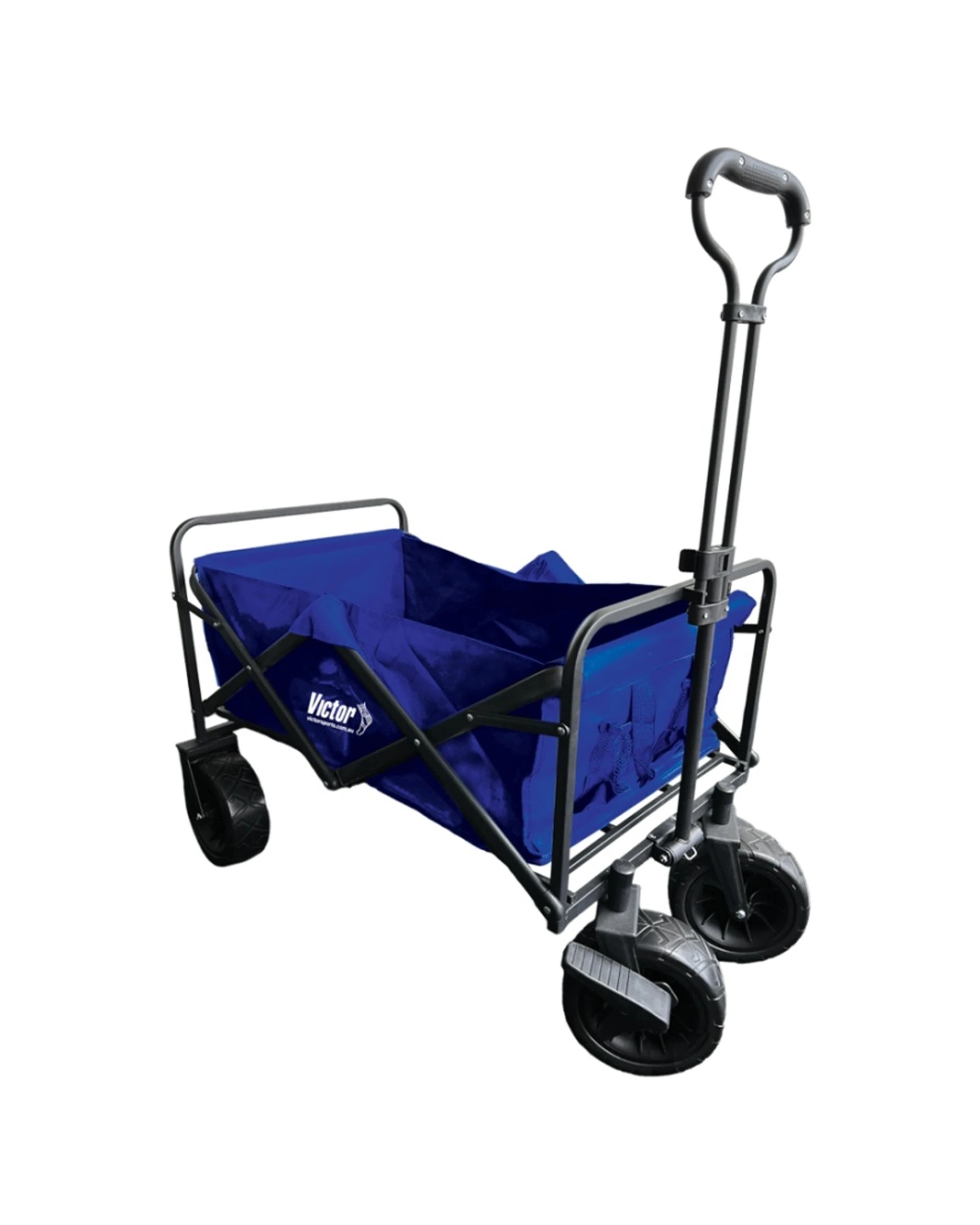 1 Victor Sports Equipment Trolley Capacity Steel Frame Storage 100L - Blue, 1 of 1