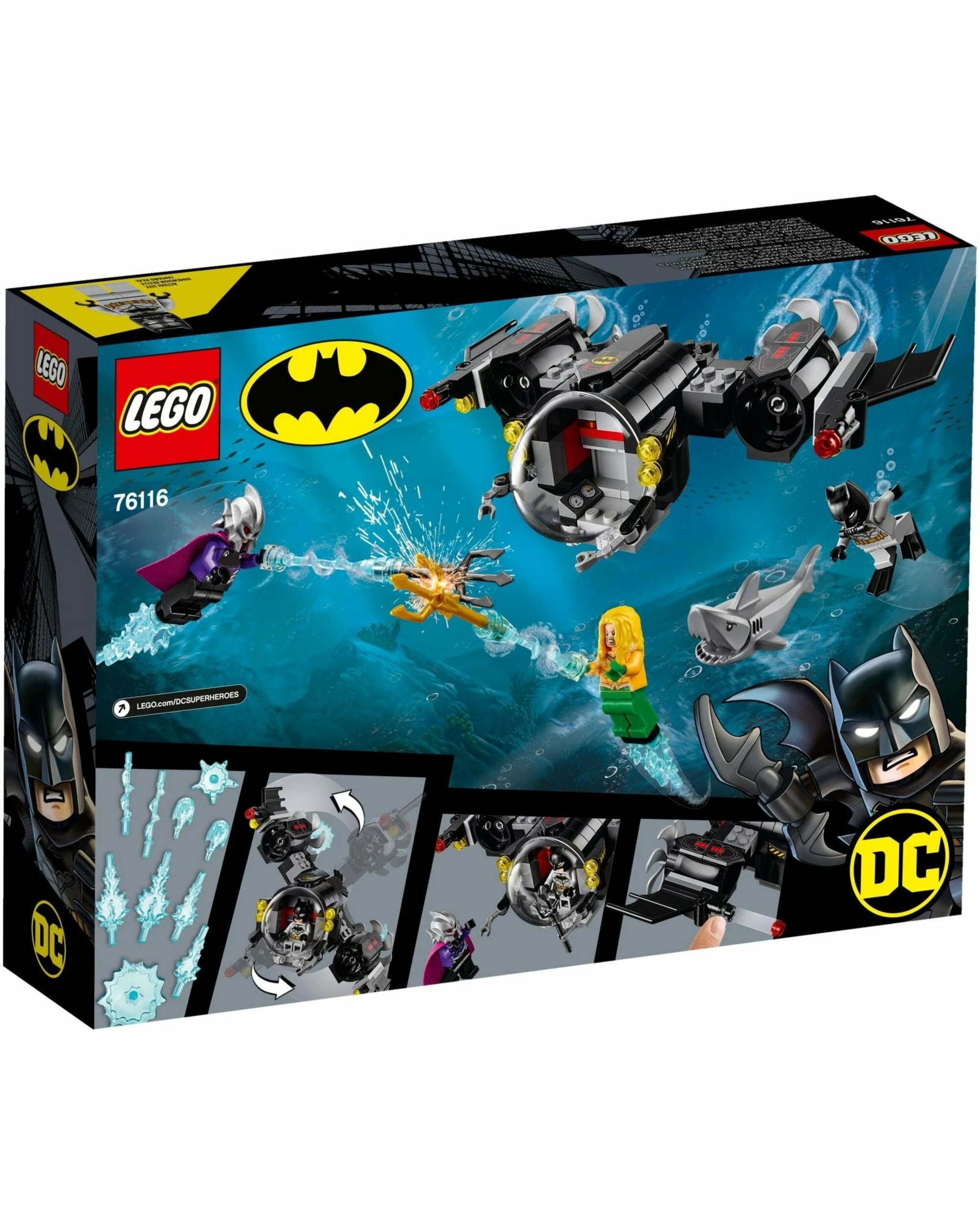 4 LEGO 76116 Super Heroes Batman Bat Sub and the Underwater Clash, 4 of 4