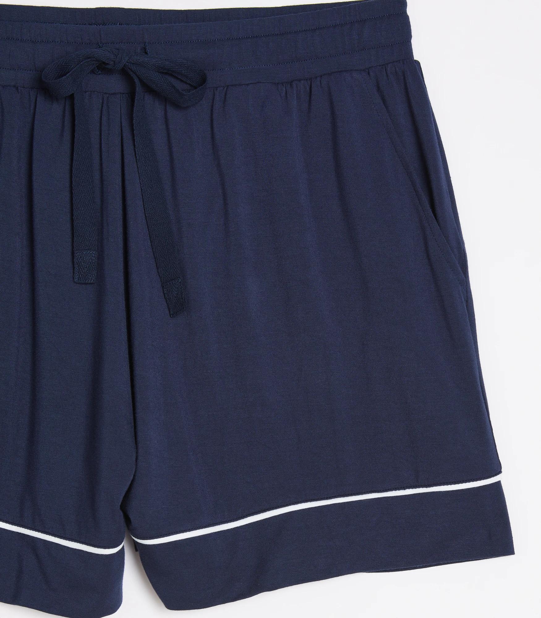 6 Target Woman Womens Soft Comfort Bamboo Pyjama Shorts NAVY BLUE, 6 of 6