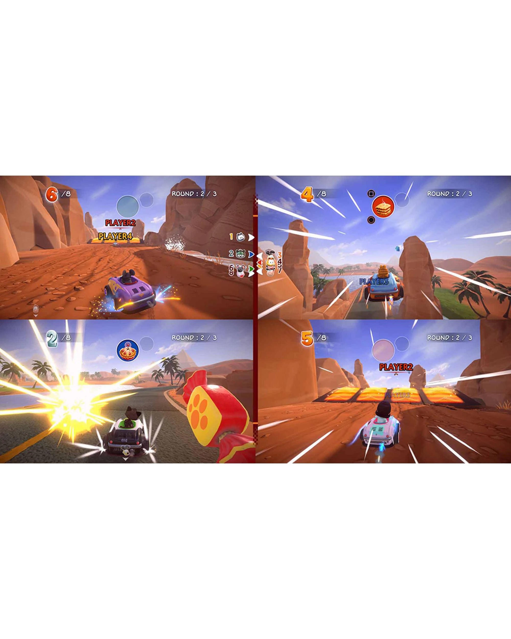 6 Garfield Kart Furious Racing - PS4, 6 of 10