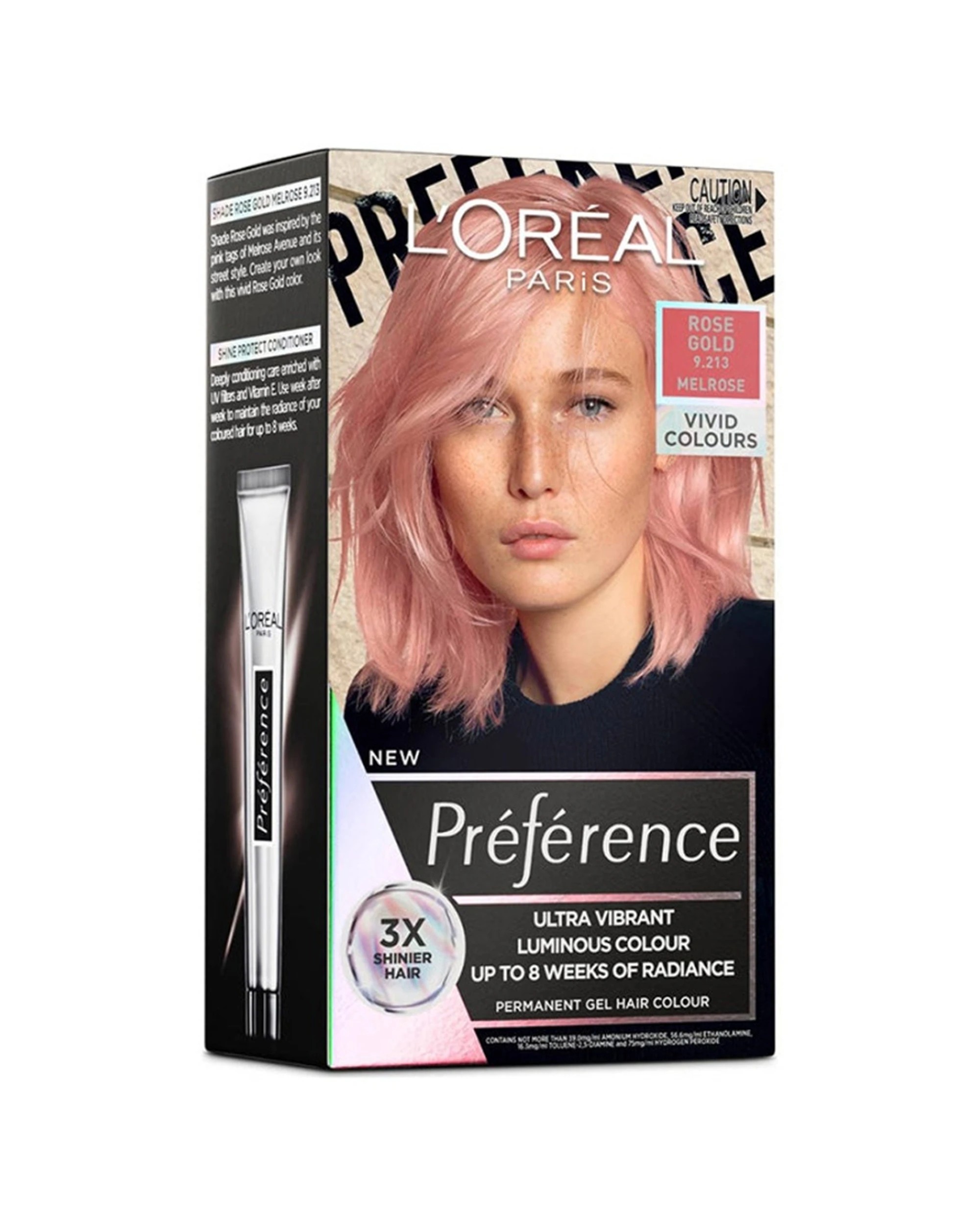 1 Loreal Preference Vivids 9.213 Rose Gold - Pink, 1 of 1