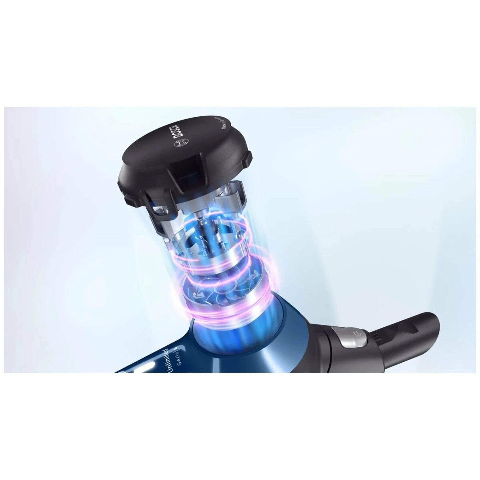 2 Bosch Series 6 Cordless Hand Stick Vacuum Cleaner-Moonlight Blue, 2 of 5