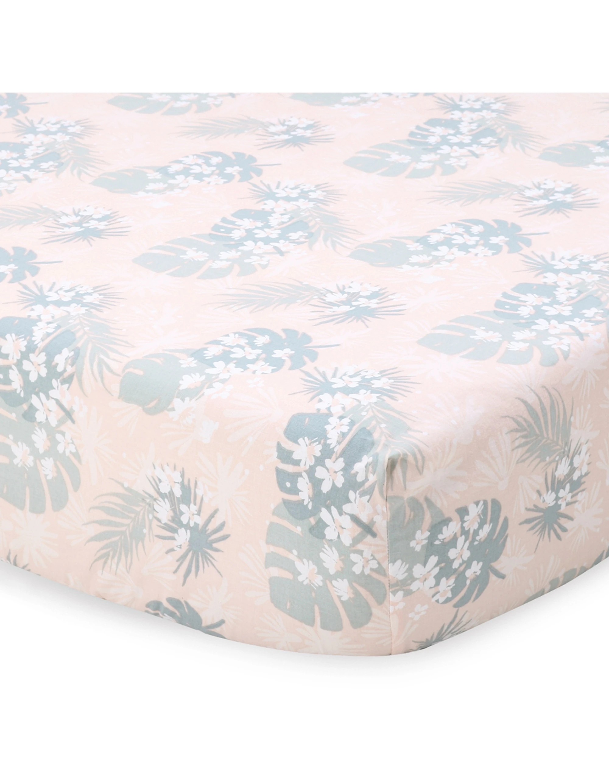 1 Little Haven Baby Fitted Cot Sheet 100 Percent Cotton All Round Elastic - Multi, 1 of 4