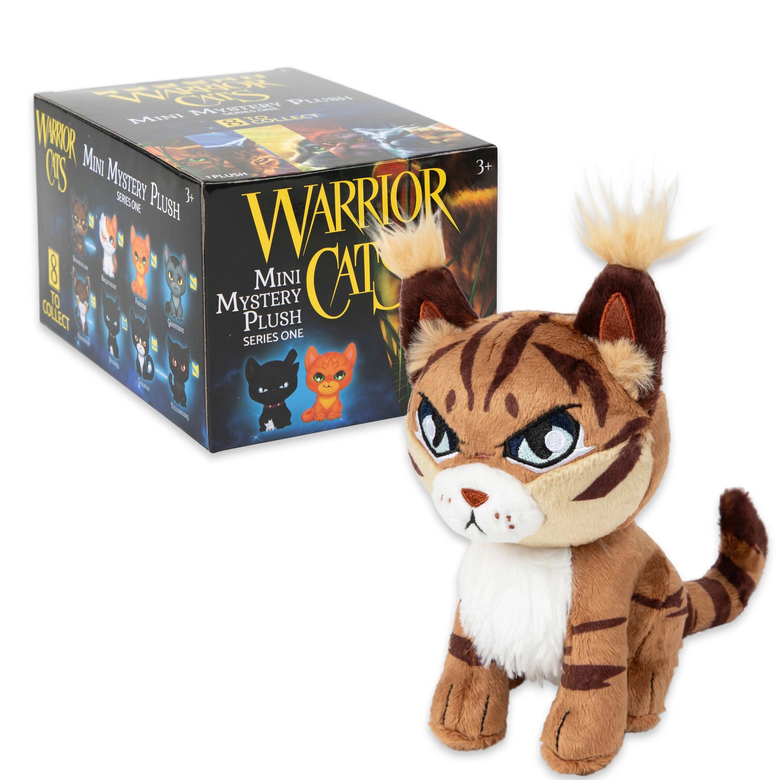 7 B. toys Warrior Cats 6 Inch Mini Mystery Plush Series 1 - Assorted - Multi, 7 of 10
