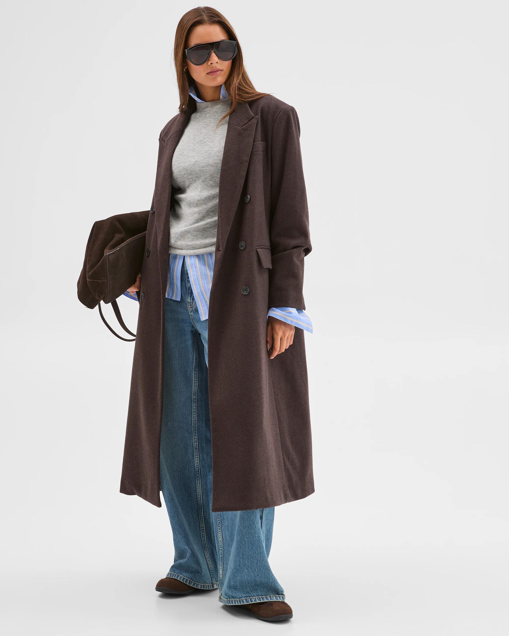 2 Lily Loves Winter Coat HERRINGBONE, 2 of 7