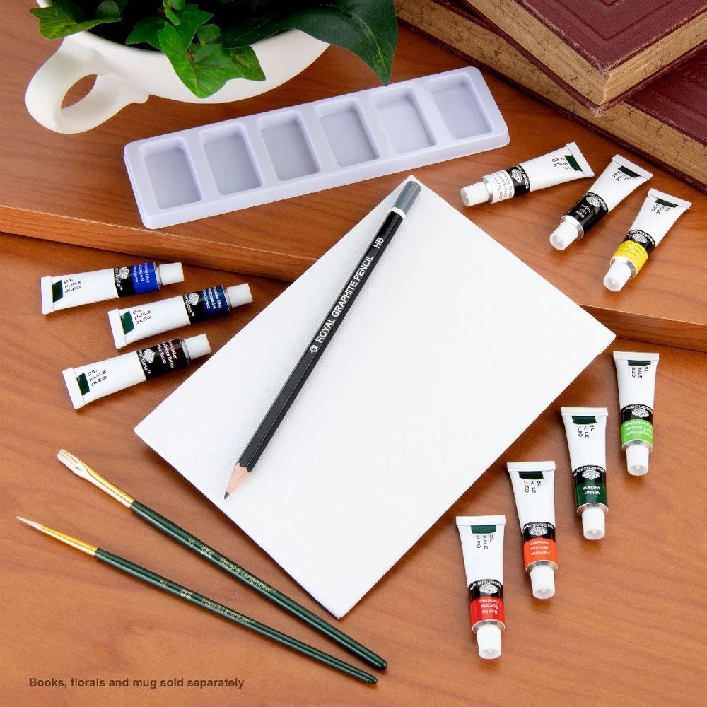 7 Royal & Langnickel Essentials Oil Paint Set 15 Piece, 7 of 8