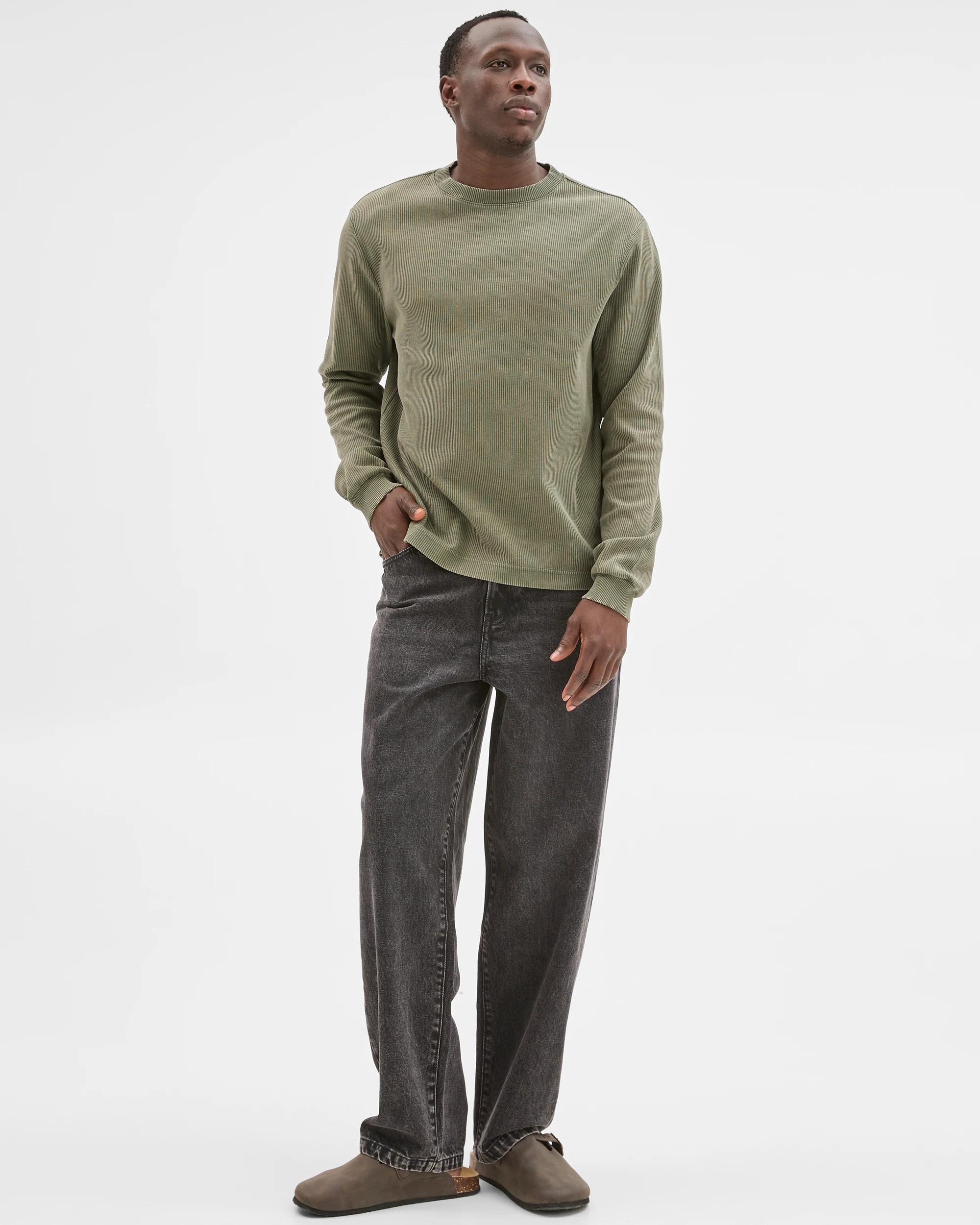 1 Commons Loose Fit Denim Jeans BLACK ASH, 1 of 6