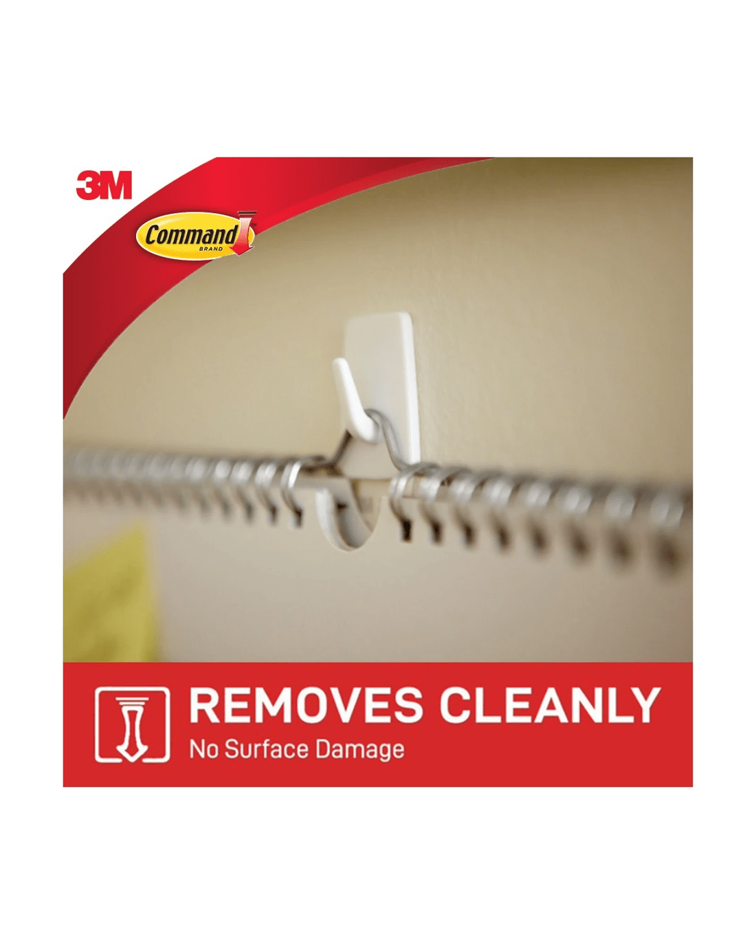 5 3 Pack Command Mounting Hooks Micro - White, 5 of 5