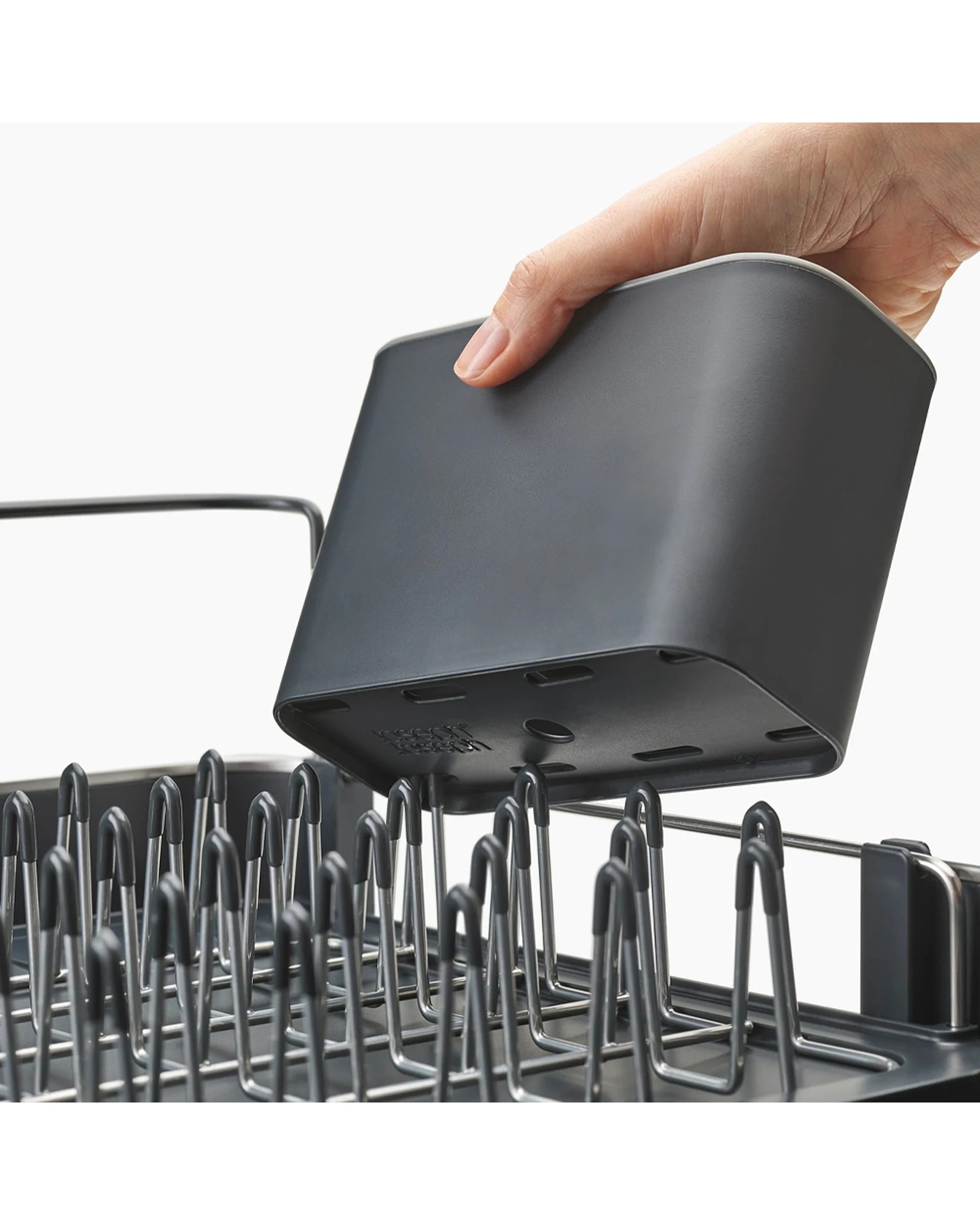 4 Joseph Joseph Extend Steel Expandable Dish Rack Grey 85153, 4 of 8