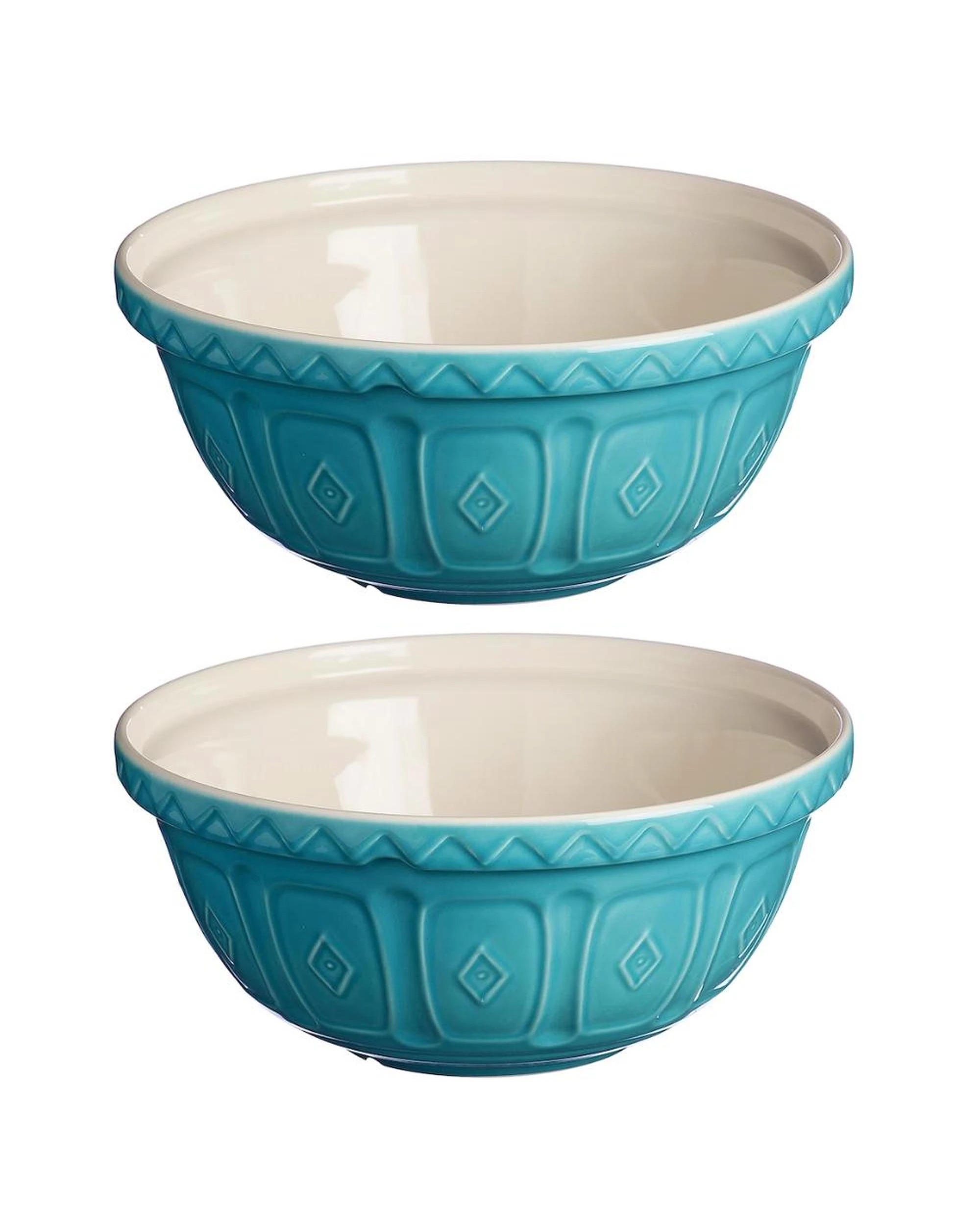 1 Mason Cash 29cm Colour Mixing Bowl Turquoise 2pc - Green, 1 of 6