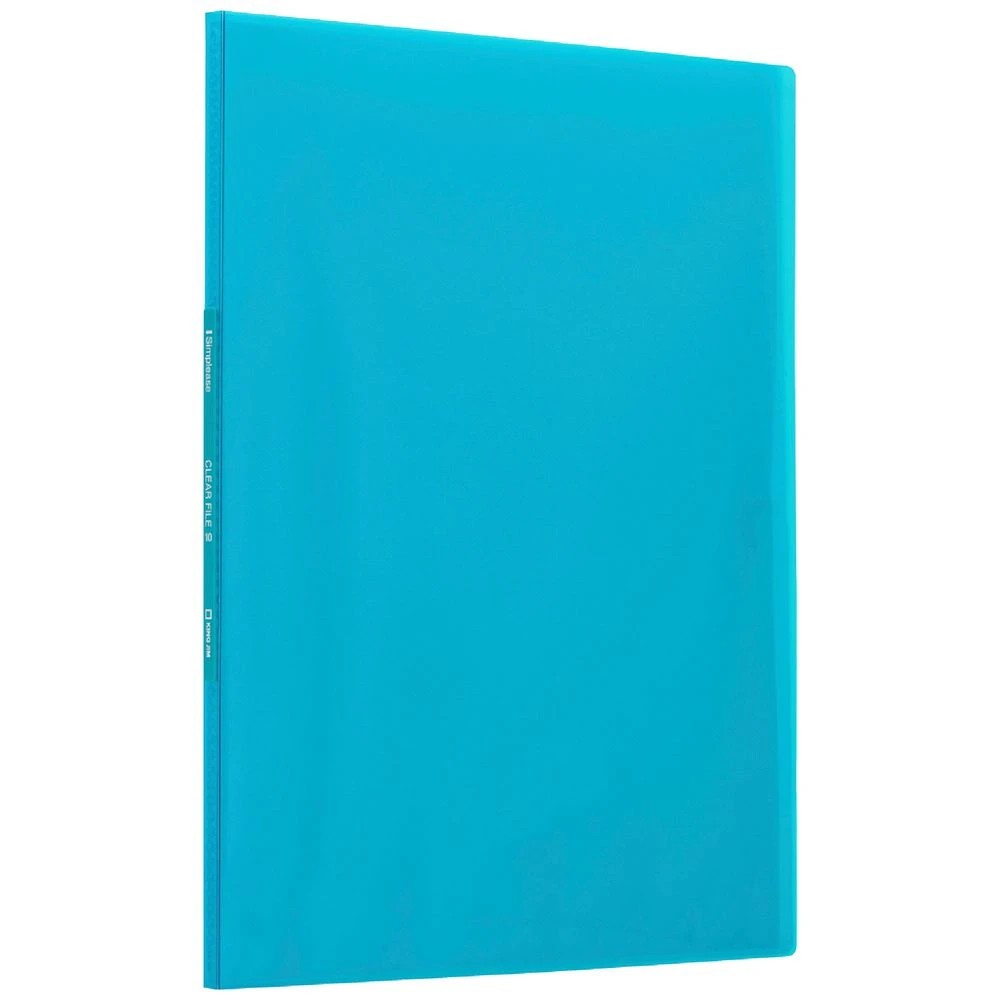 1 King Jim Fixed Display Book 10 Pockets Gloss Blue, 1 of 3