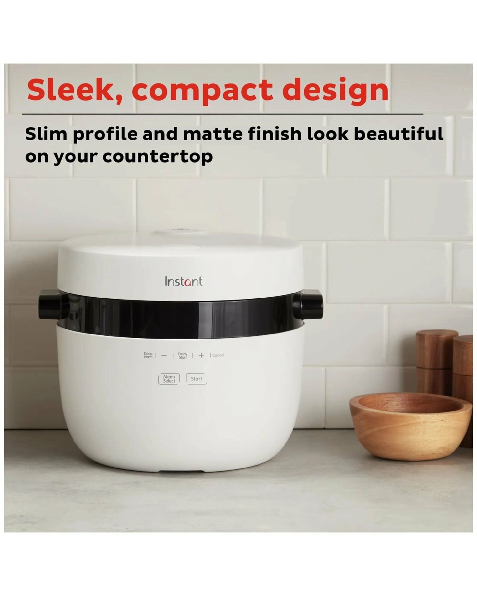 3 Instant Pot 10 Cup Rice & Grain Cooker- White, 3 of 5