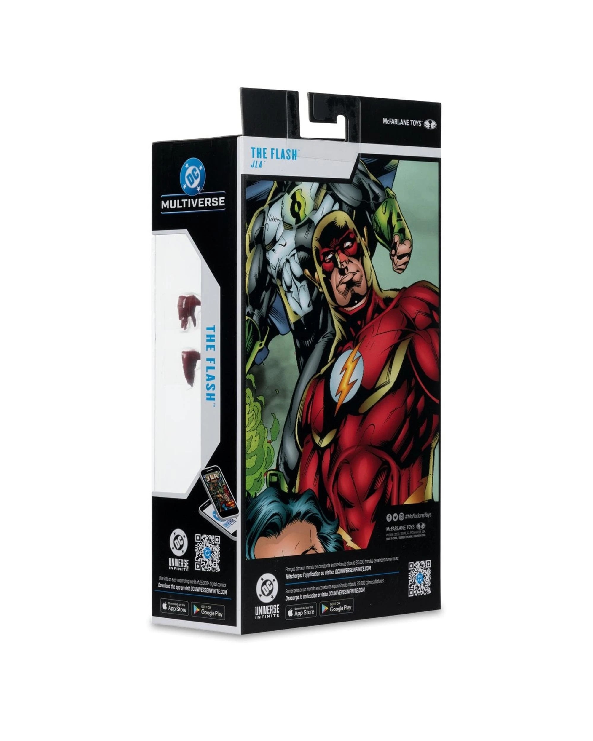 9 DC Multiverse JLA The Flash 7 inch Action Figure, 9 of 9