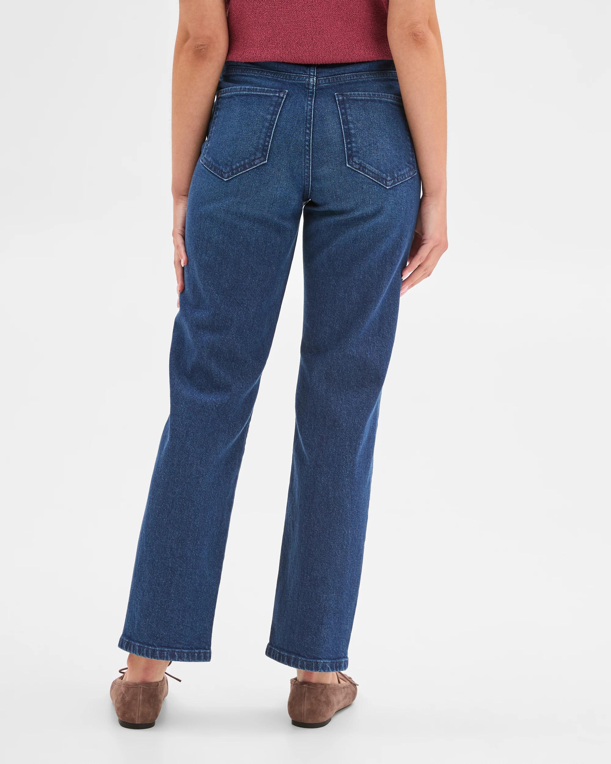 6 Target Petites Bella Straight Leg Denim Jeans MOONLIGHT, 6 of 6