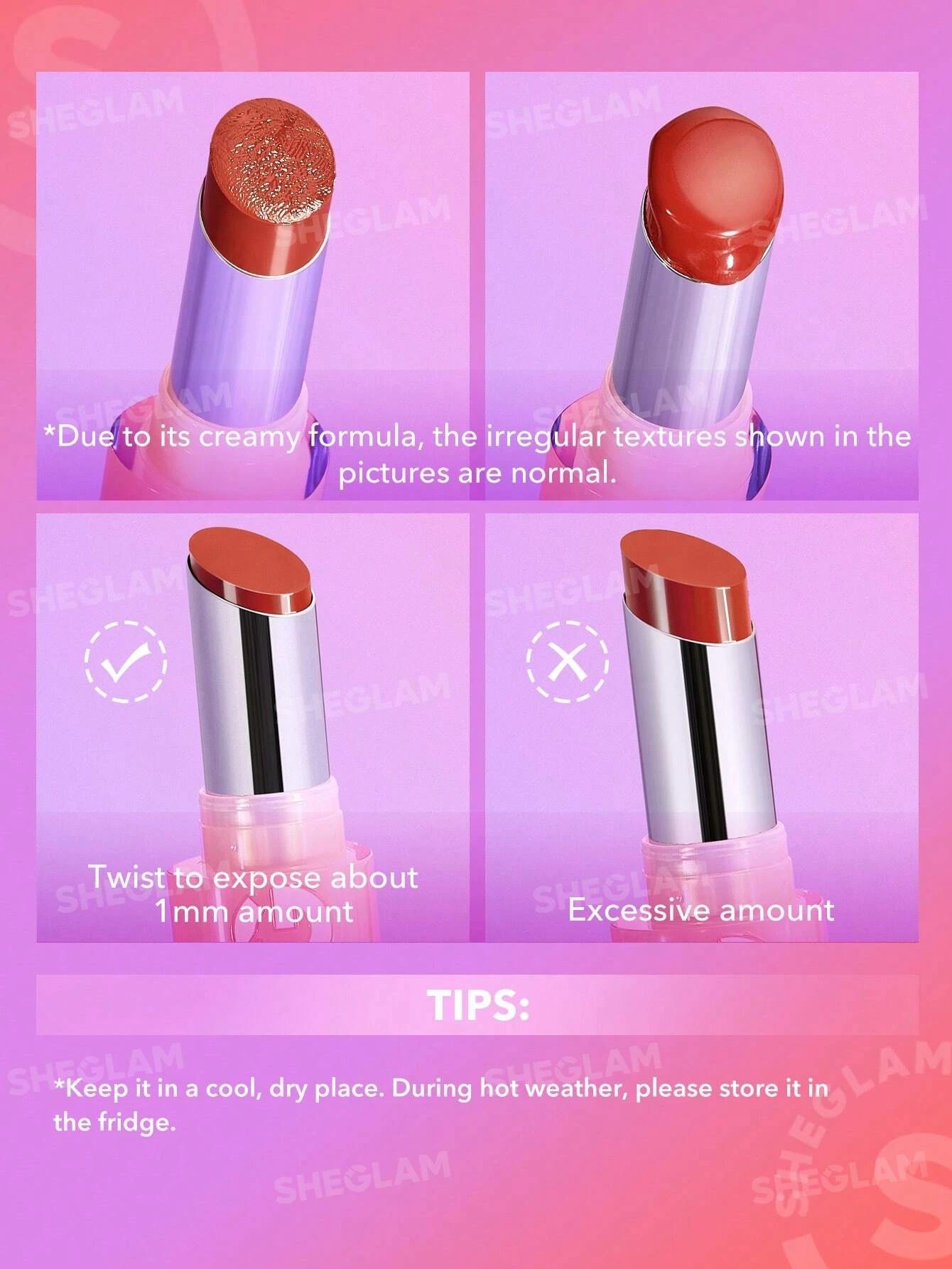 6 SHEGLAM Mirror Kiss High-Shine Lipstick - Own Your Shine, 6 of 6