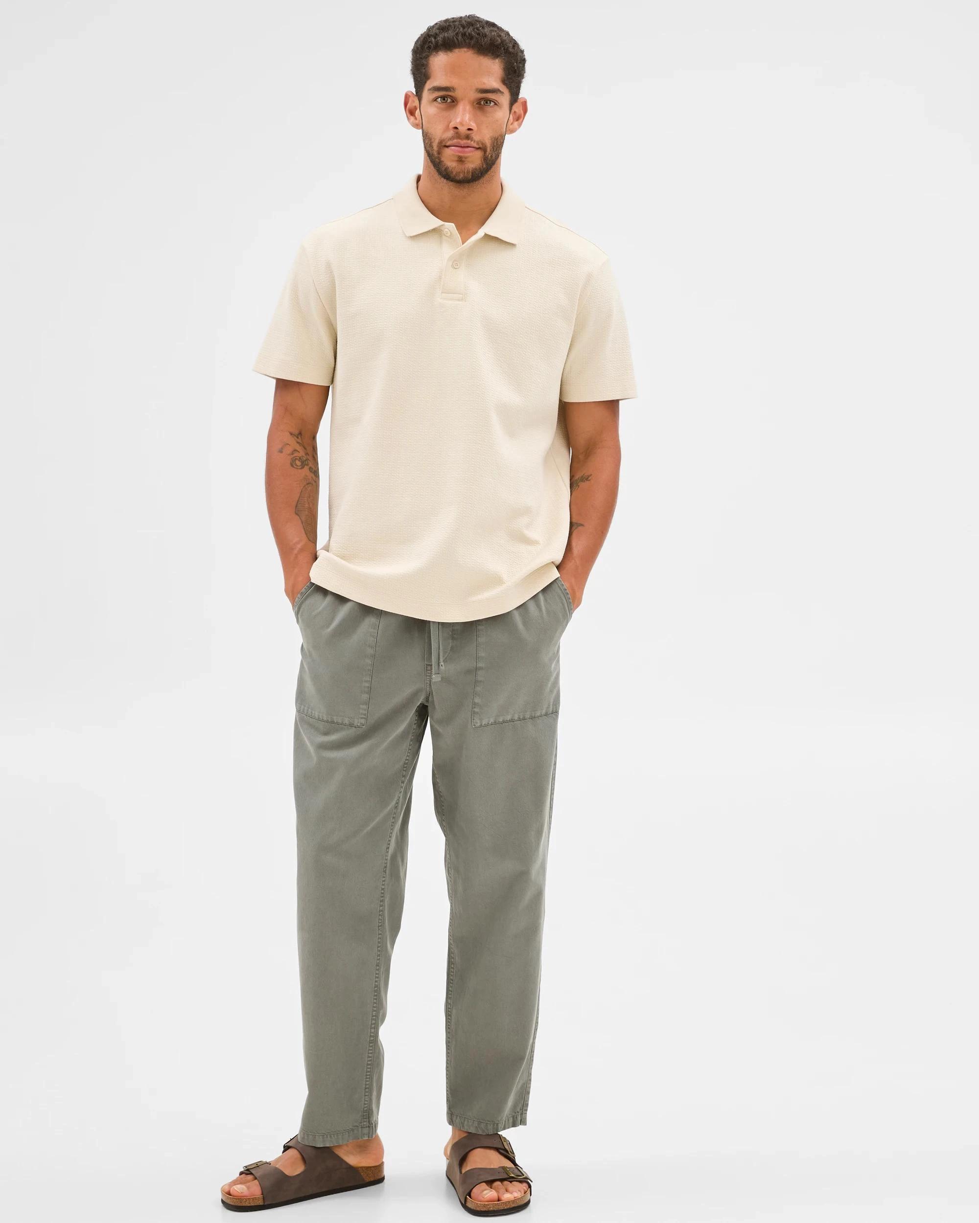 1 Target Australian Cotton Blend Beach Pants SAGE, 1 of 6