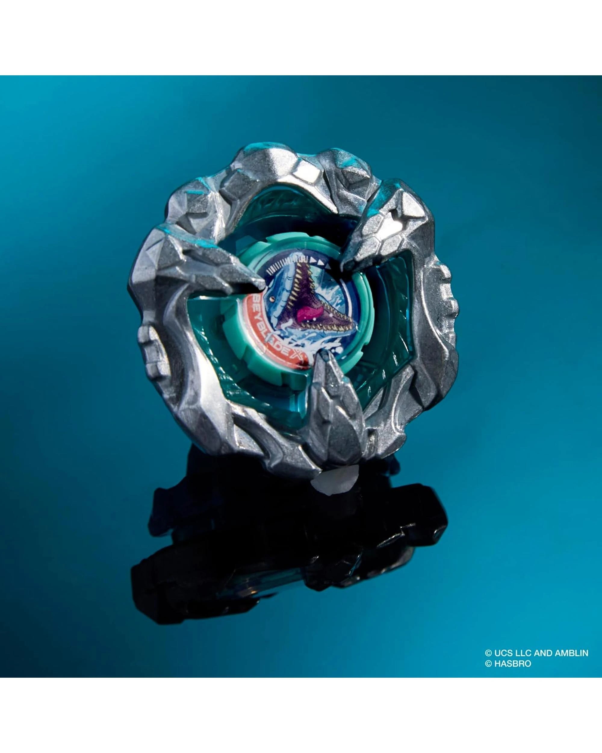 4 Beyblade X Jurassic World T. Rex vs Mosasaurus Multipack Set, 4 of 6