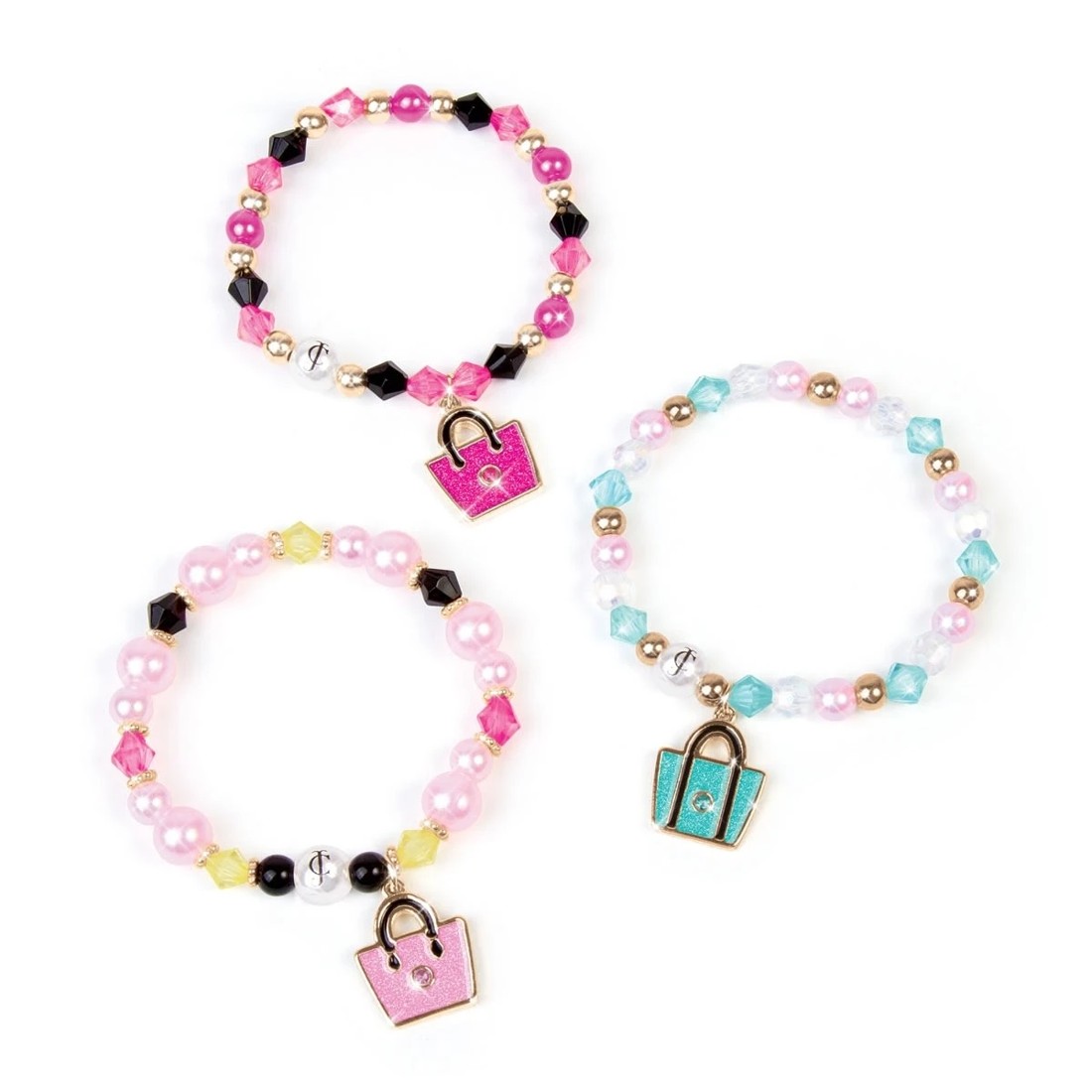 4 Make It Real: Juicy Couture DIY Collectible Bracelet and Luxury Bag Set - Assorted, 4 of 7