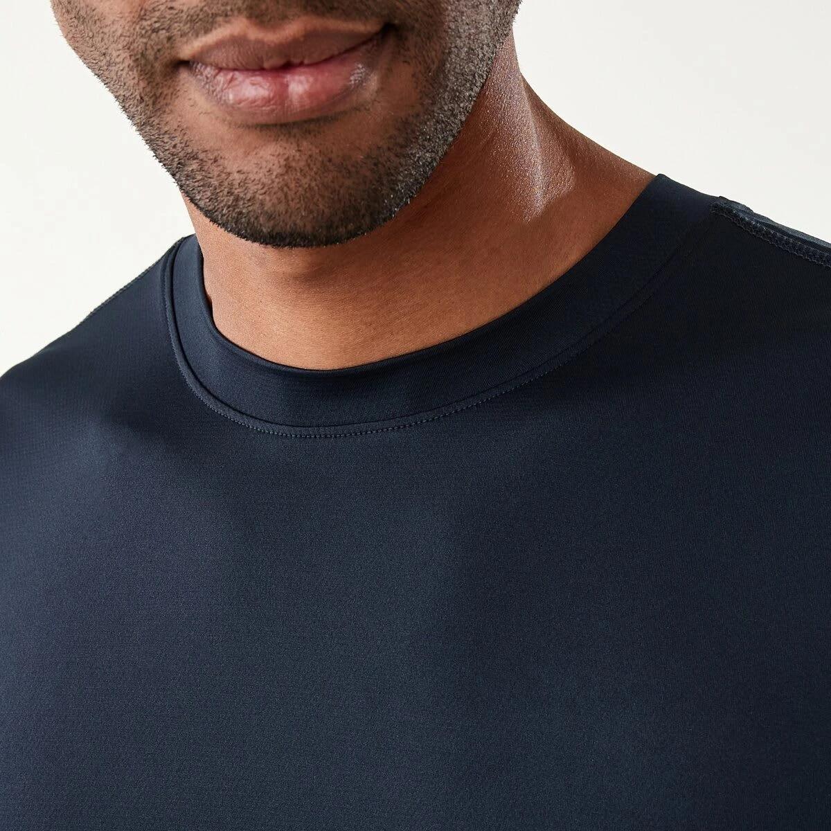 5 Active Mens Boxy Performance T-shirt Shade Navy, 5 of 6