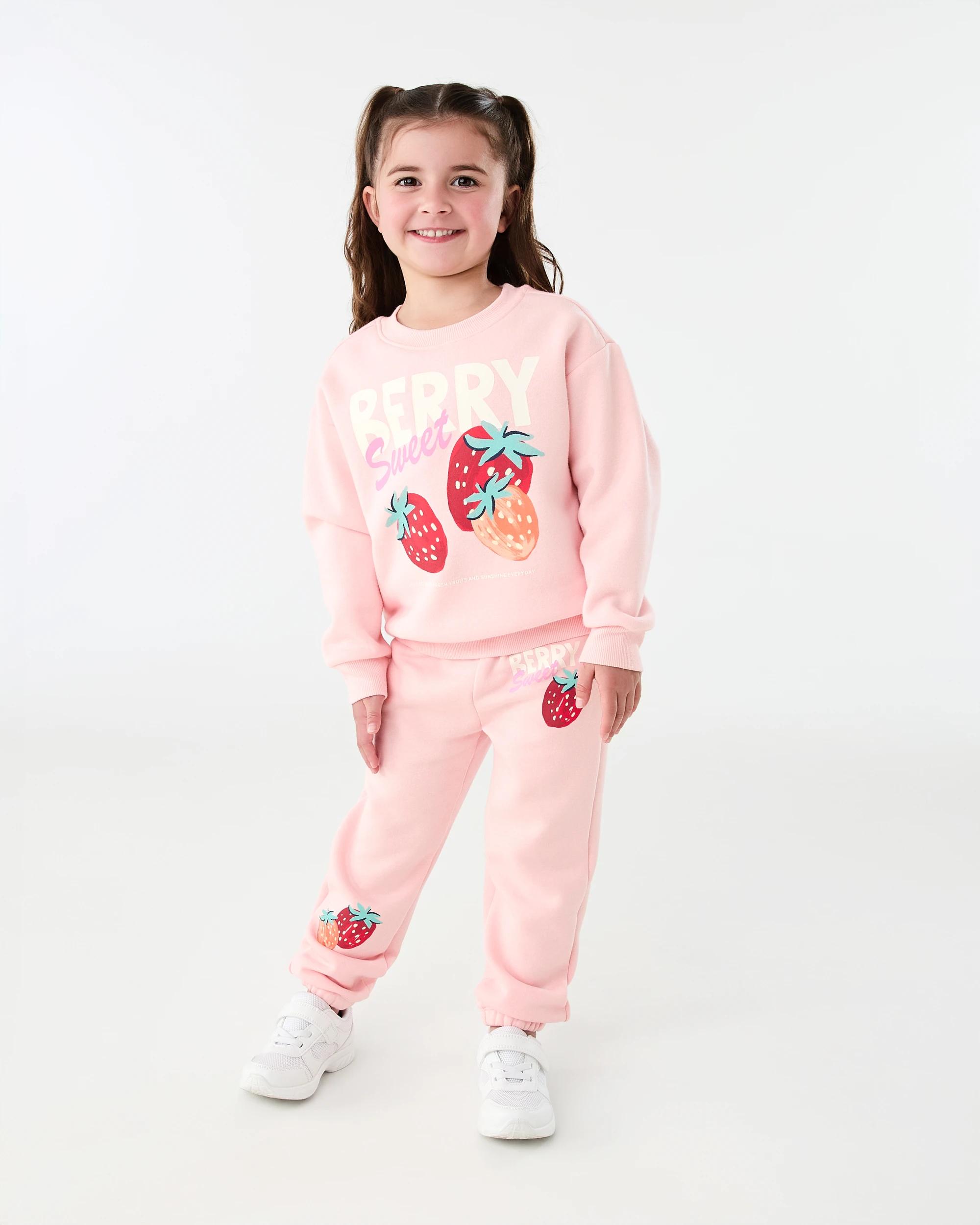 7 Print Crew Sweater Pch Berry, 7 of 8