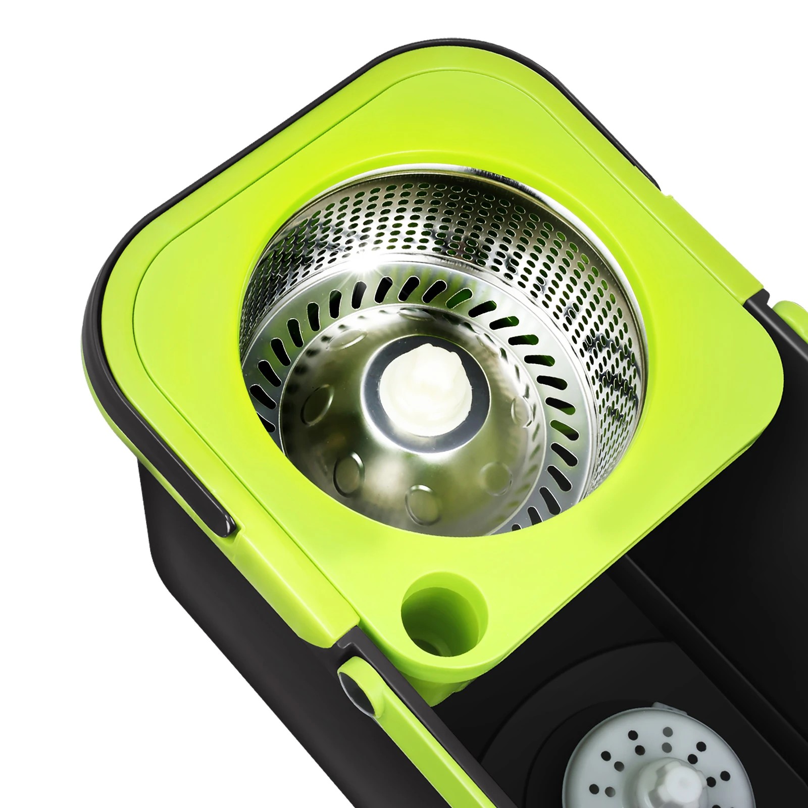 4 Dr. Fussy Mop 360 Degree Spin Drying Basket Including 4 Strong Mop Refills, 4 of 5